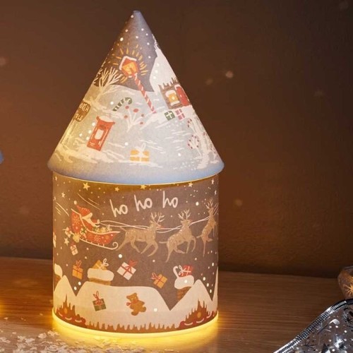 Christmas santa sleigh - &,