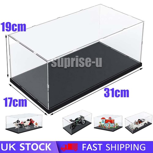 31cm long transparent acrylic - long,