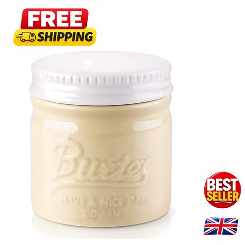 Porcelain butter crock - porcelain,