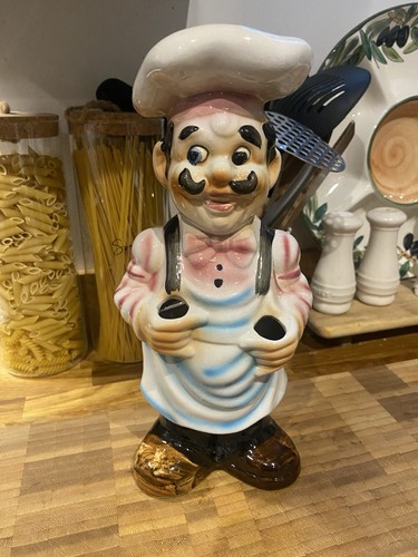 Vintage ceramic chef utensil - vintage,