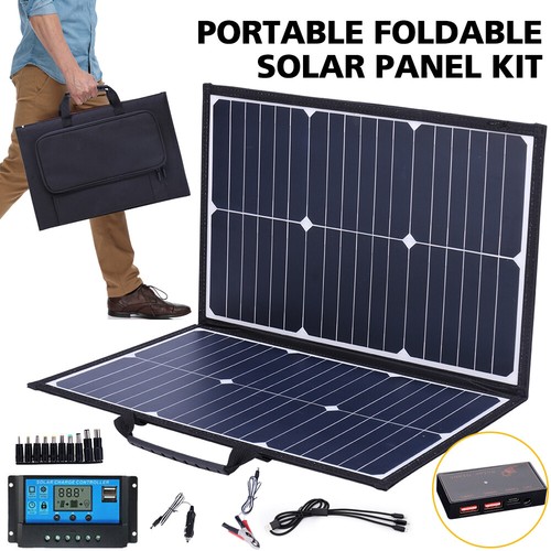 100w foldable solar panel kit - solar,