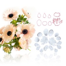 Anemone Sugar Flower Mold Set