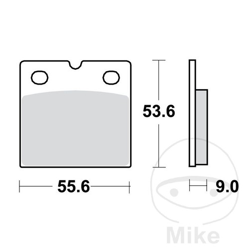 Trw standard brake pads - standard,