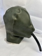Latex Hood Breathe Thru Tube