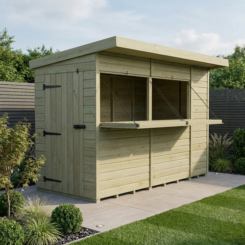 Total sheds pent - pent, bar