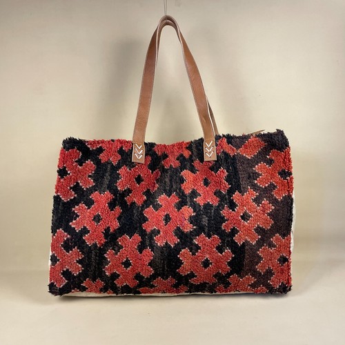Vintage carpet bag large - vintage,