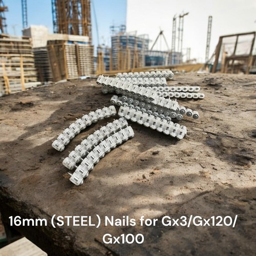 1000x collated steel nails - steel,