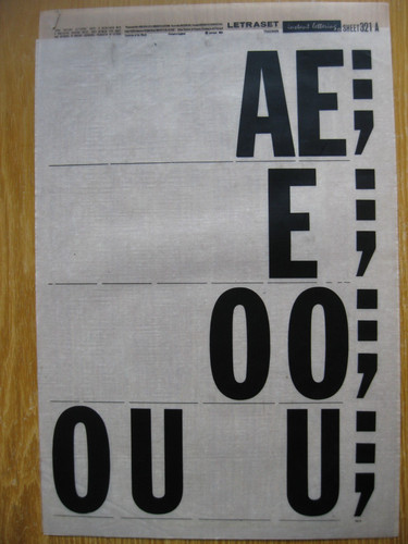 Letraset upp franklin - x,