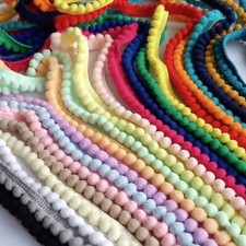 Tiny Mini Pearl Pom Pom Bobble