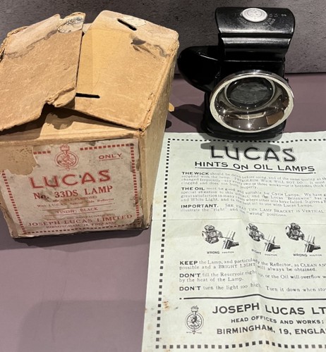 Rare antique lucas 33ds - antique,