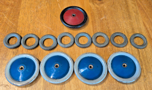 Vintage meccano wheels - vintage, &