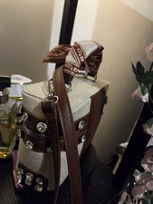 Woman's New Fashion Retro Shouder Bag,with Elegant Look Rhinston