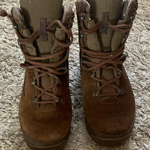 Haix brown suede hiking - suede,