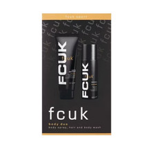 FCUK Sport Body Duo Mens Christmas Gift Sport Spray and Body wash