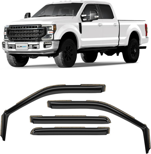 Durable channel rain guards - durable, in-channel