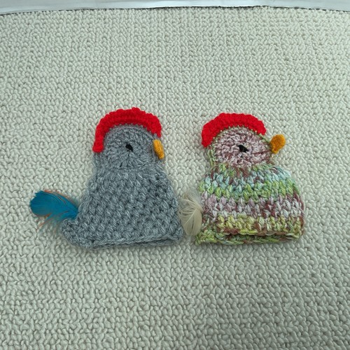 Handmade crochet chicken - crochet,