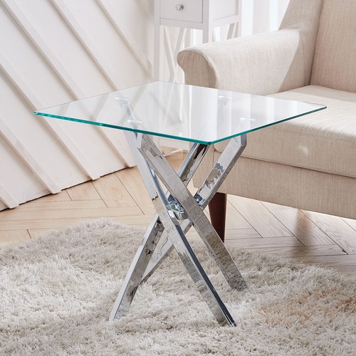 55cm square side table - square,