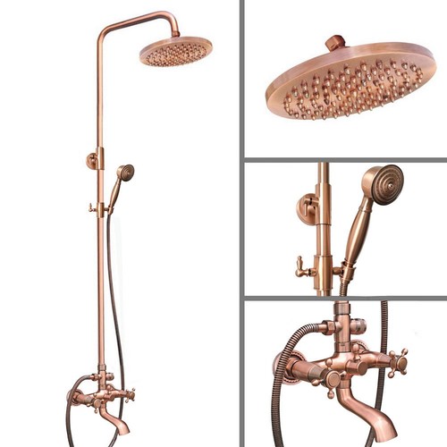 Antique red copper - red,
