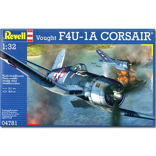 Revell vought f4u corsair - vought, f4u-1a