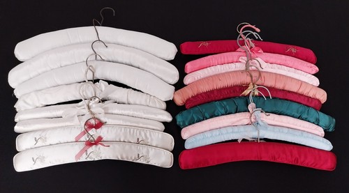 Fabric covered hangers - 17,