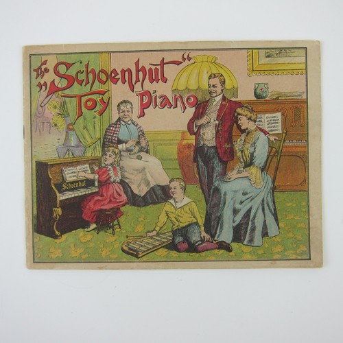 Schoenhut toy piano - piano, music