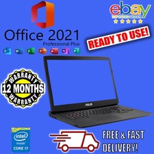 ASUS ROG G751J 17.3" Inch Win11 Microsoft Office i7 16GB 128GB SSD 1TB Laptop