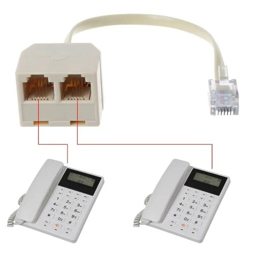 Rj11 telephone splitter - rj11,