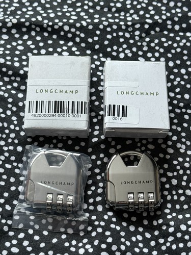 Longchamp silver padlocks - silver, for