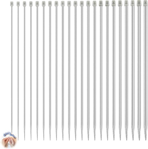 Pcs metal knitting needles - metal,