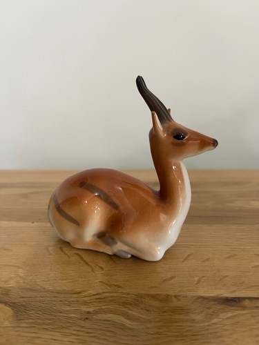 Lomonosov antelope figurine - lomonosov,