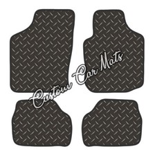 CUSTOM FIT VAUXHALL CORSA C CAR FLOOR MATS IN RUBBER FROM 2001 TO 2004 0 CLIPS