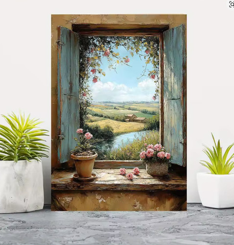 Rustic vintage wall decor - rustic,