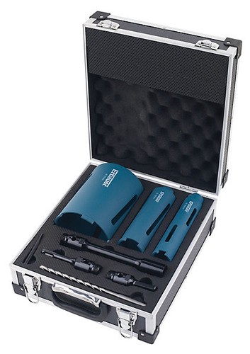 Erbauer diamond core drill set - erbauer,