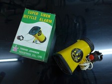 Super siren bicycle alarm. new in box.