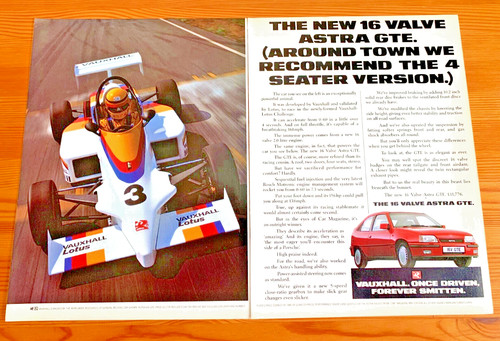 Vauxhall astra gte 16v 1980s - vauxhall,