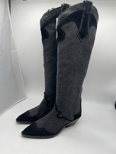 Zara tall cowboy boots - cowboy, size