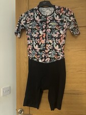 dhb Women’s Tri Suit – Floral Print – Size L – Never Used