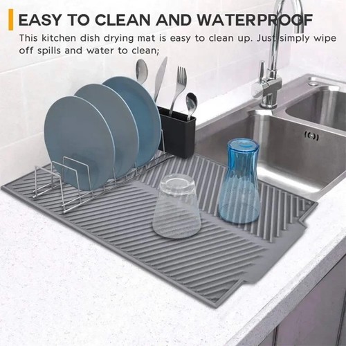 Silicone sink draining - sink, board
