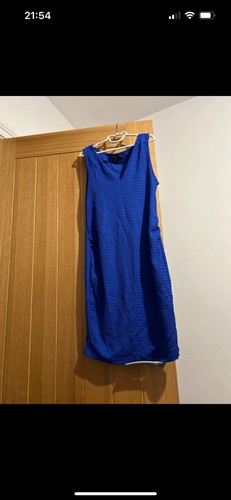 Blue maternity dress size - maternity,
