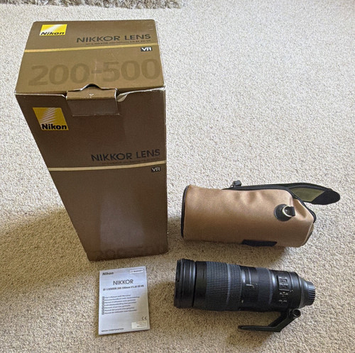 Nikon nikkor 200 - af-s,