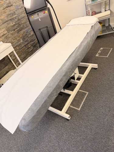 Electric massage couch cream - couch,