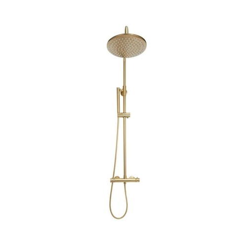 Apres round rigid riser - round, shower