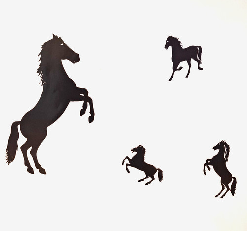 Decal sticker horses horse
