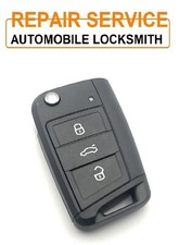 Repair Service - Volkswagen Seat Skoda Remote Key Fob Repair Refurbishment