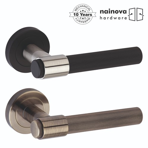 Internal door handle - internal, knurled