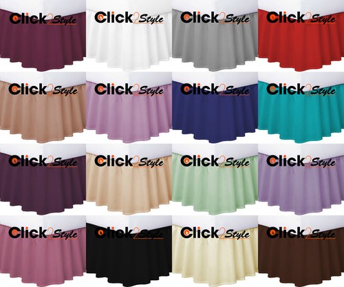 Luxury polycotton base valance - luxury,