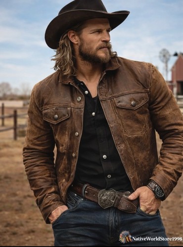 Men brown distressed - brown,