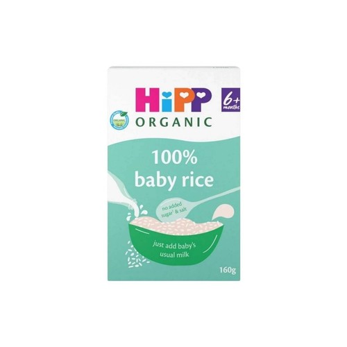 Hipp organic 100 baby - rice, 6+