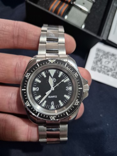 Cwc quartz divers watch 2 - cwc, mk.2