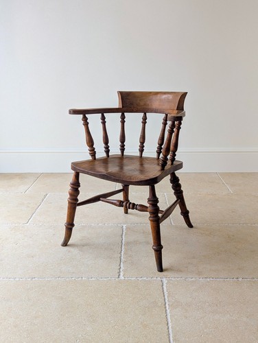 Antique late victorian elm - elm, &